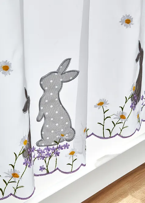 Scheibengardine mit Stickerei, bonprix