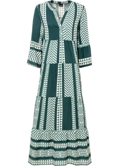 Maxikleid aus flie&szlig;ender Viskose, bonprix