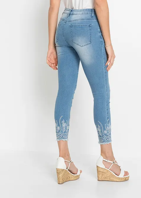 Jean skinny, taille mi-haute, bonprix