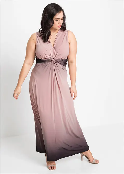 Jerseykleid mit Drapierung, bonprix