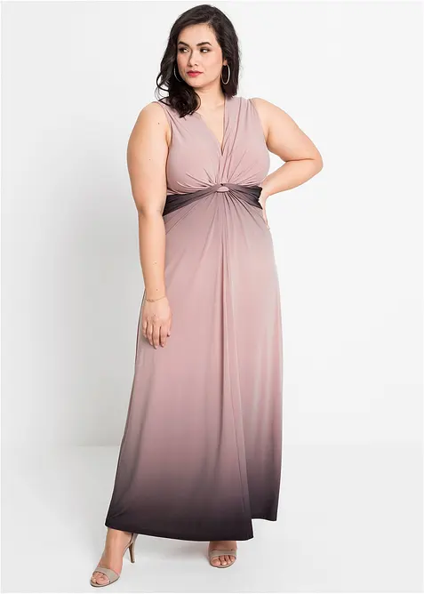 Jerseykleid mit Drapierung, bonprix