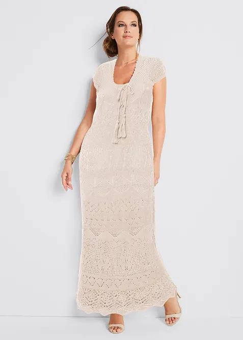 Strickkleid mit Ajour-Muster, bonprix