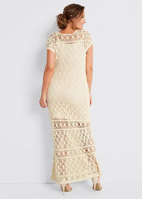 Strickkleid mit Ajour-Muster, bonprix