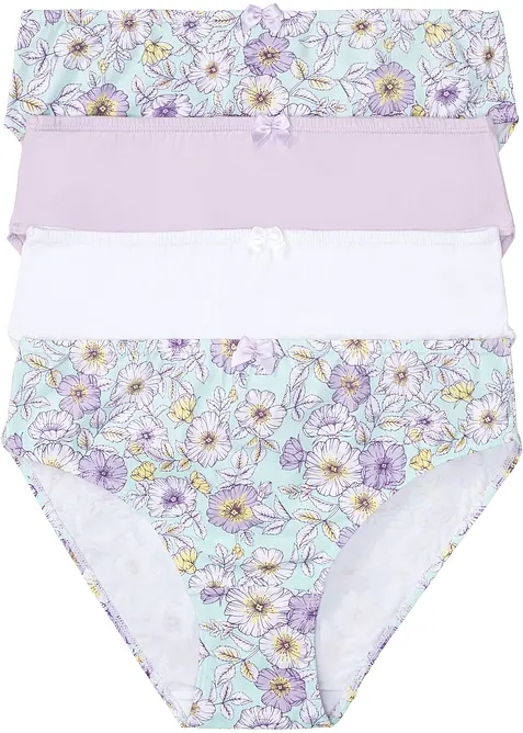Maxislip mit komfortabler Baumwolle (4er Pack), bonprix