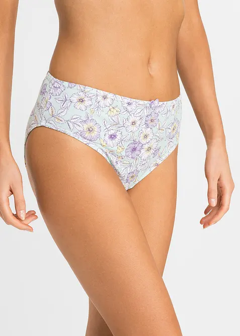 Maxislip mit komfortabler Baumwolle (4er Pack), bonprix