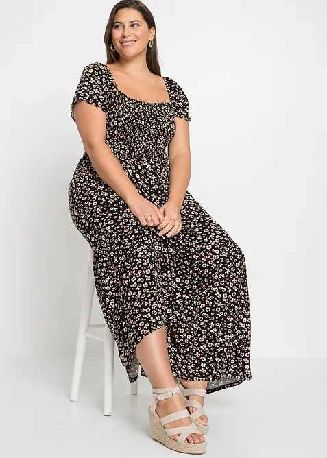 Maxikleid aus Viskose-Mix, bonprix