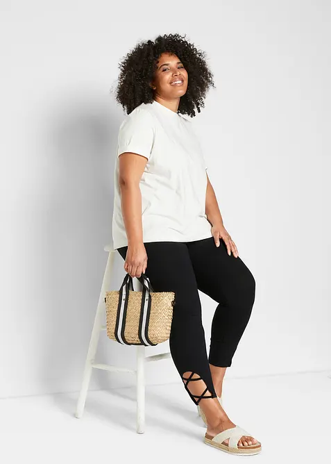 7/8-Highwaist-Leggings mit Bio-Baumwolle, bonprix