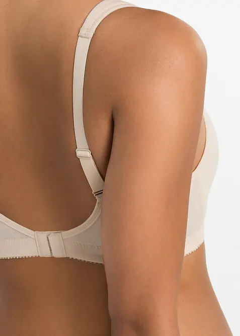 T-Shirt BH ohne B&uuml;gel mit Baumwolle (2er Pack), bonprix