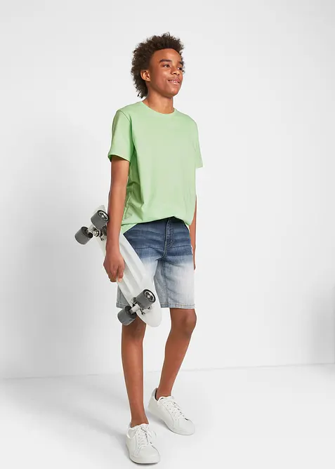 Lot de 3 T-shirts 100% coton, bonprix