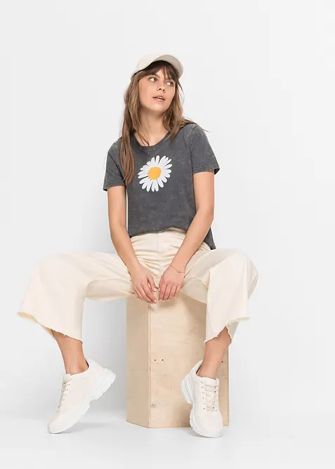 T-Shirt aus reiner Bio-Baumwolle, bonprix