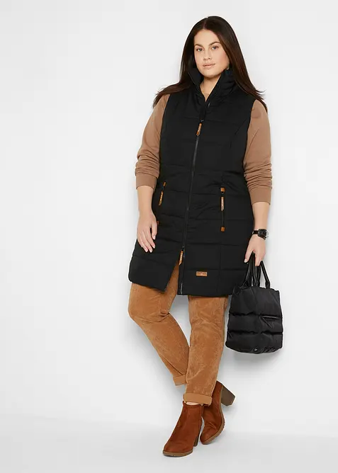 Longweste mit Stehkragen, bonprix