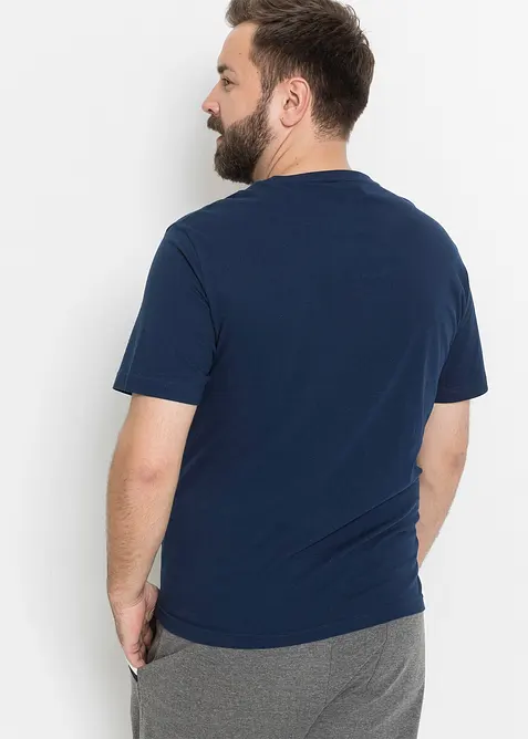 Lot de 2 T-shirts regular, bonprix