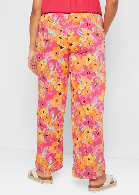 Jersey-Palazzohose aus softem Viskose-Mix, bonprix