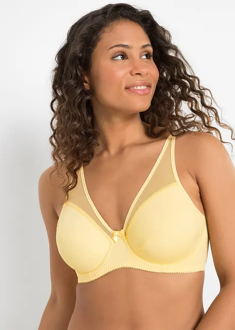 Lot de 2 soutiens-gorge à armatures avec mesh, bonprix