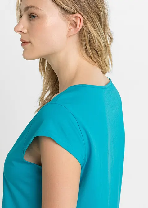 Kurzes Nachthemd aus reiner Bio-Baumwolle, bonprix