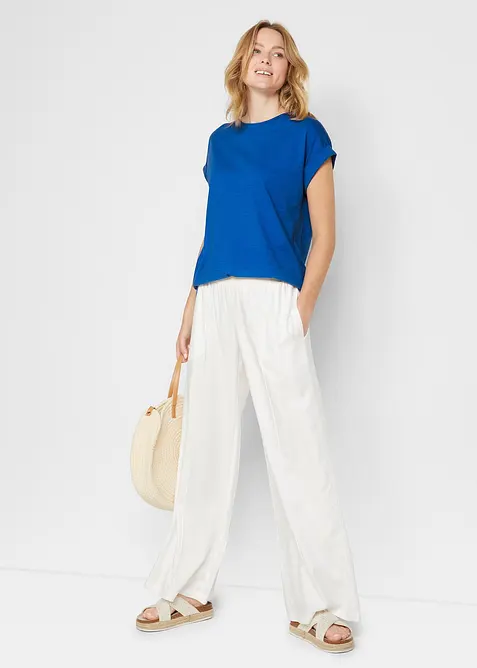 Longshirt aus reiner Bio-Baumwolle (2er Pack), bonprix