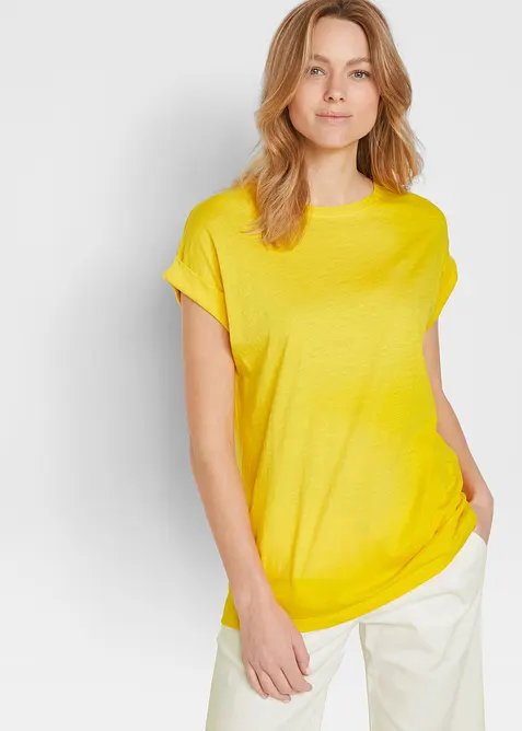 Longshirt aus reiner Bio-Baumwolle (2er Pack), bonprix