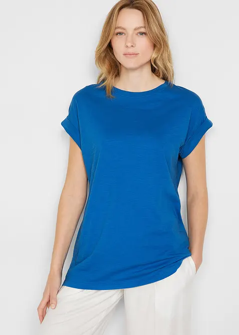 Longshirt aus reiner Bio-Baumwolle (2er Pack), bonprix