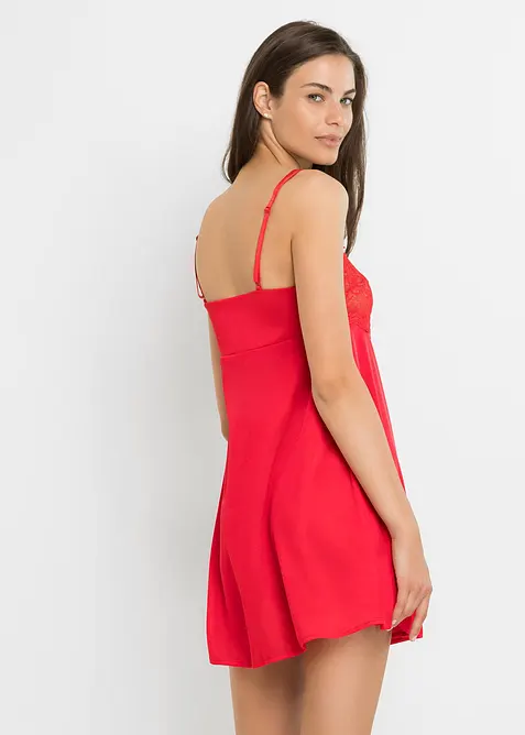 Negligé mit Glanzeffekt, bonprix