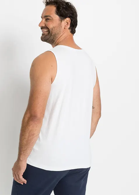 Tanktop in Slim Fit (2er Pack), bonprix