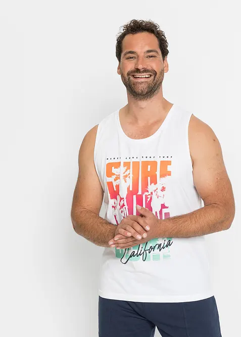 Tanktop in Slim Fit (2er Pack), bonprix