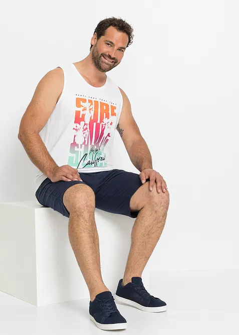 Tanktop in Slim Fit (2er Pack), bonprix