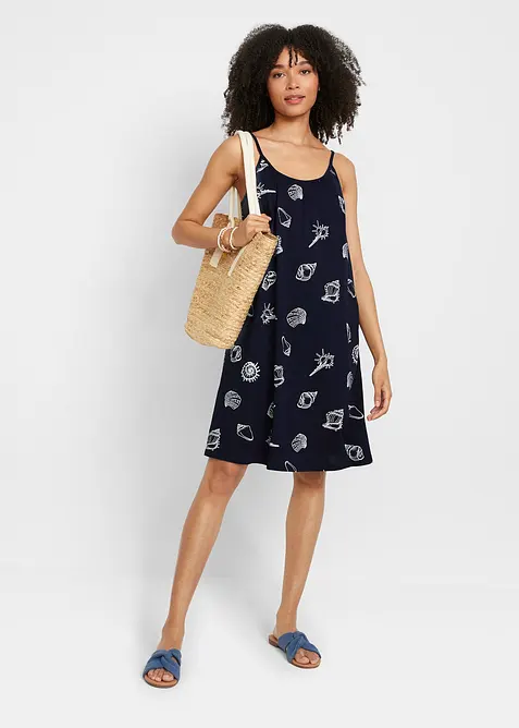 H&auml;nger-Jerseykleid aus Bio-Baumwolle, bonprix