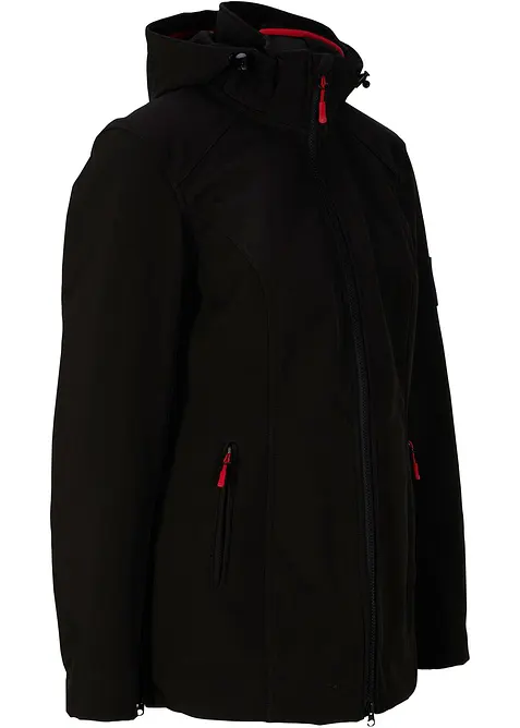 Veste softshell extensible, imperm&eacute;able, bonprix