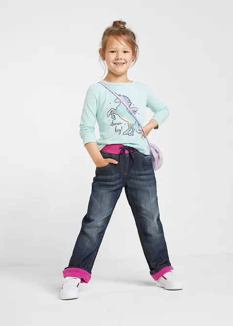 Komfortable Thermojeans mit Fleecefutter, bonprix