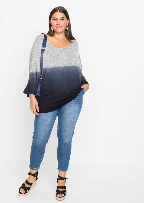 Oversize-Shirt mit Farbverlauf, bonprix