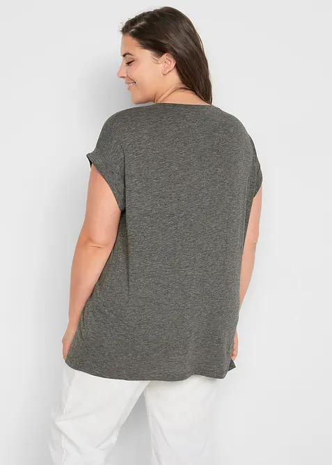 Longshirt aus reiner Bio-Baumwolle (2er Pack), bonprix