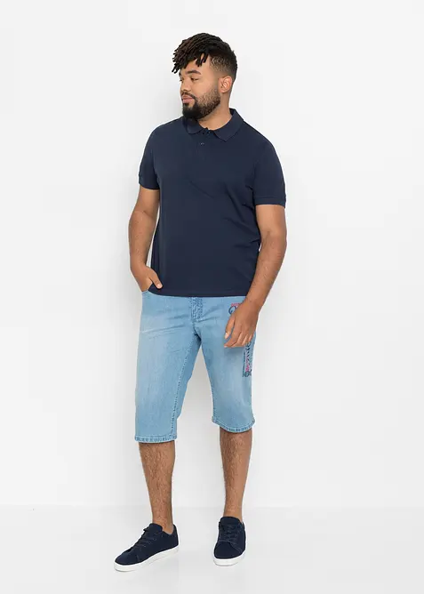 Polo en maille piquée 100% coton, bonprix