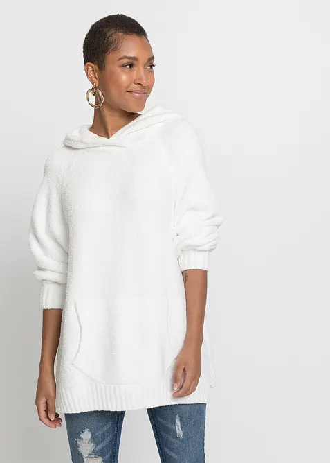 Kapuzenpullover in Teddy-Fleece, bonprix