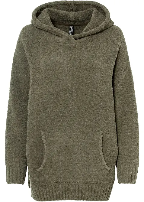 Kapuzenpullover in Teddy-Fleece, bonprix