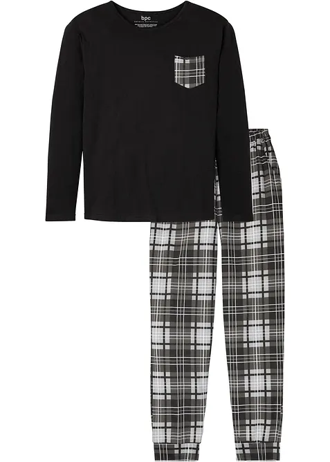 Pyjama aus reiner Baumwolle, bonprix