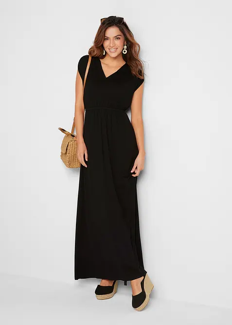 Robe longue en jersey viscose, bonprix