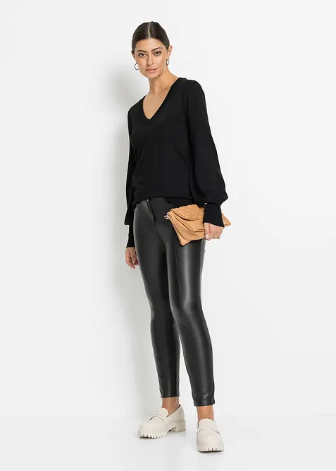 Feinstrickpullover aus Viskose-Mix, bonprix