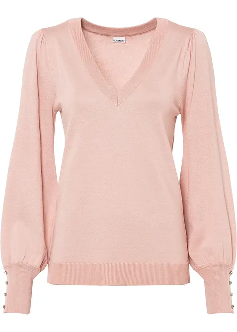 Feinstrickpullover aus Viskose-Mix, bonprix