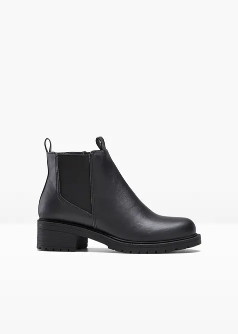 Bottines Chelsea à semelle crantée, bonprix