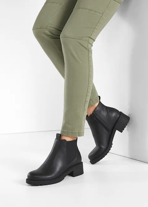 Bottines Chelsea à semelle crantée, bonprix