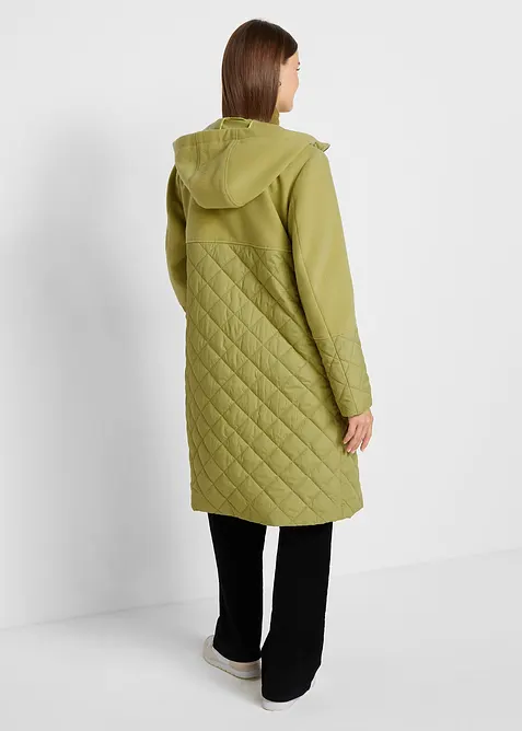 Manteau bi-matière, bonprix