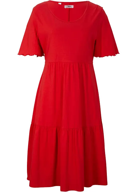 Jerseykleid aus reiner Baumwolle, bonprix