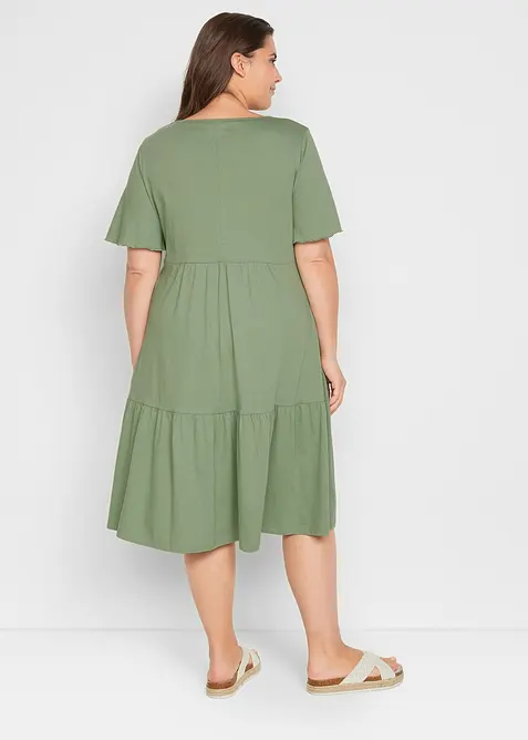 Robe en jersey 100% coton, bonprix