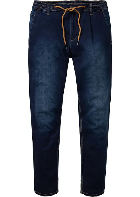 Regular Fit Jeans-Jogger mit Komfortbund, Tapered, bonprix