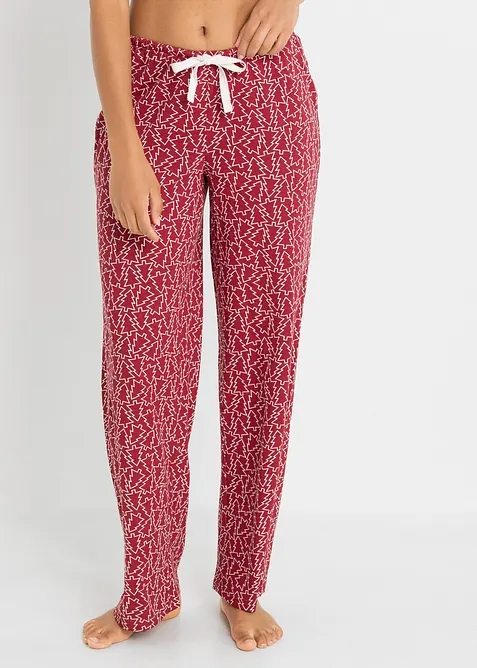 Pyjamahose aus reiner Bio-Baumwolle (2er Pack), bonprix
