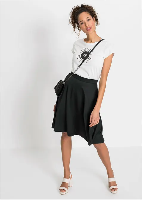 Rock aus softem Scuba, bonprix