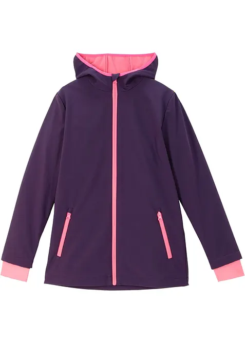 Veste softshell imperm&eacute;able &agrave; capuche, bonprix