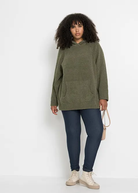 Kapuzenpullover in Teddy-Fleece, bonprix