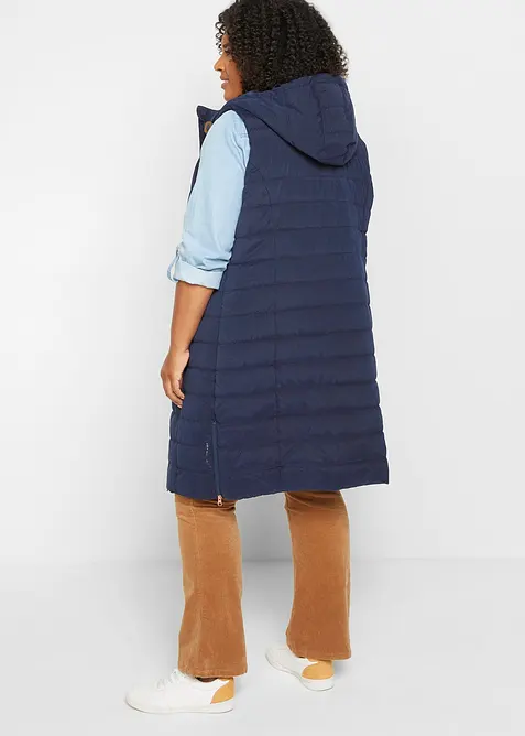 Doudoune longue sans manches, bonprix