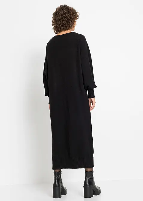 Oversized Strickkleid in Midilänge, bonprix